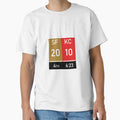 Kansas City Superbowl Score T-Shirt - Graphic Print Unisex - T-Shirt, Sweatshirt, Hoodie