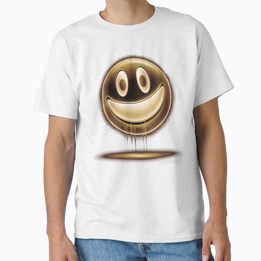 The golden emoji by MangaCortaTees - Adult & Kids T-Shirts, Sweatshirts & Hoodies apparel design preview 1