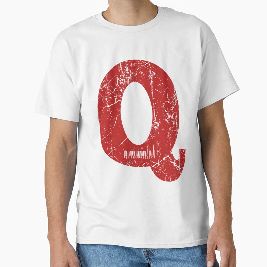 Monogram Q Gift T-Shirt - Fun Novelty Design Men Women - T-Shirt, Sweatshirt, Hoodie