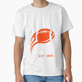 Denver Colorado Est 1858 Football T-Shirt - Minimalist Print for Adults - T-Shirt, Sweatshirt, Hoodie