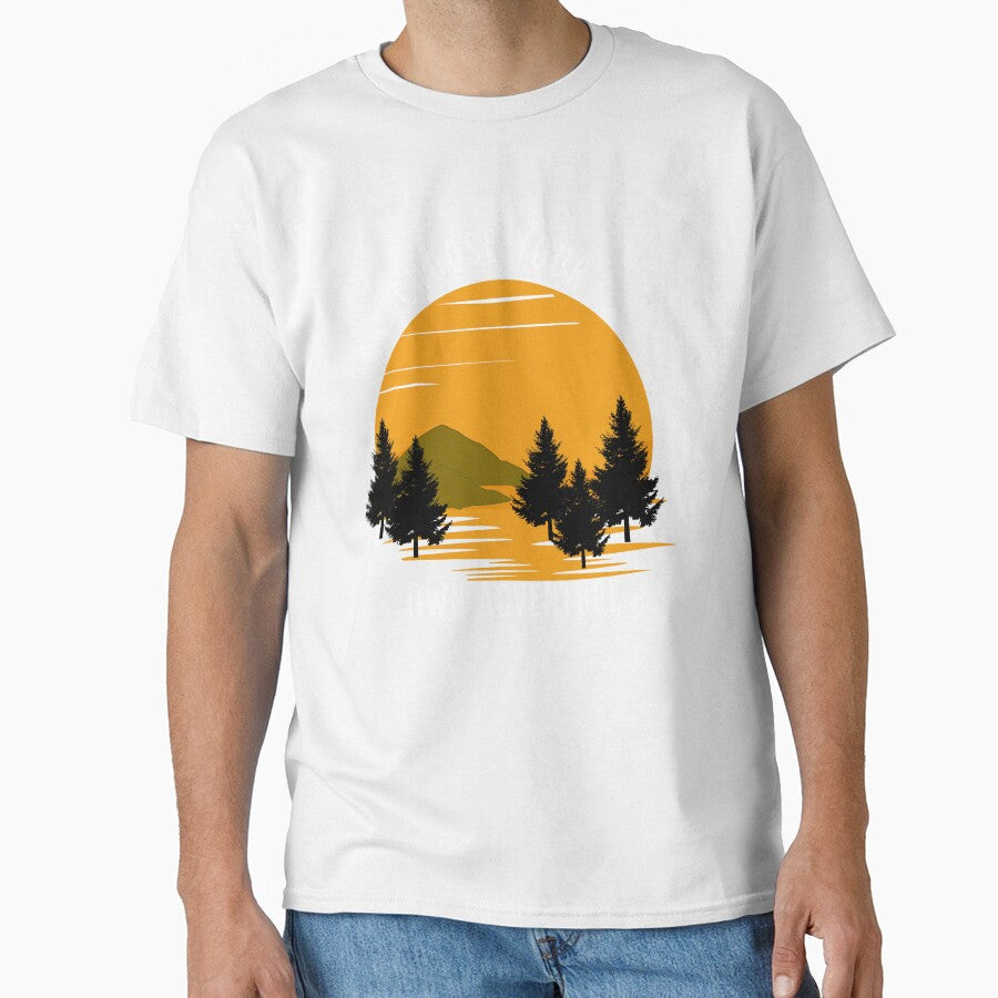 Sunset on a Lake by Hussein511 - Adult & Kids T-Shirts, Sweatshirts & Hoodies apparel design preview 1