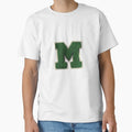Mitzi Mozzarella Varsity M Logo T-Shirt - Novelty Apparel for Adults - T-Shirt, Sweatshirt, Hoodie