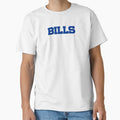 Bills Wordmark T-Shirt - Minimalist Print Men Women - T-Shirt, Sweatshirt, Hoodie