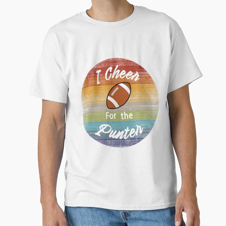 I Cheer Punter 6 T-Shirt - Unique Graphic Men Women - T-Shirt, Sweatshirt, Hoodie