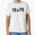 Halloween Spooky Papa T-Shirt - Custom Art Print Men Women - T-Shirt, Sweatshirt, Hoodie