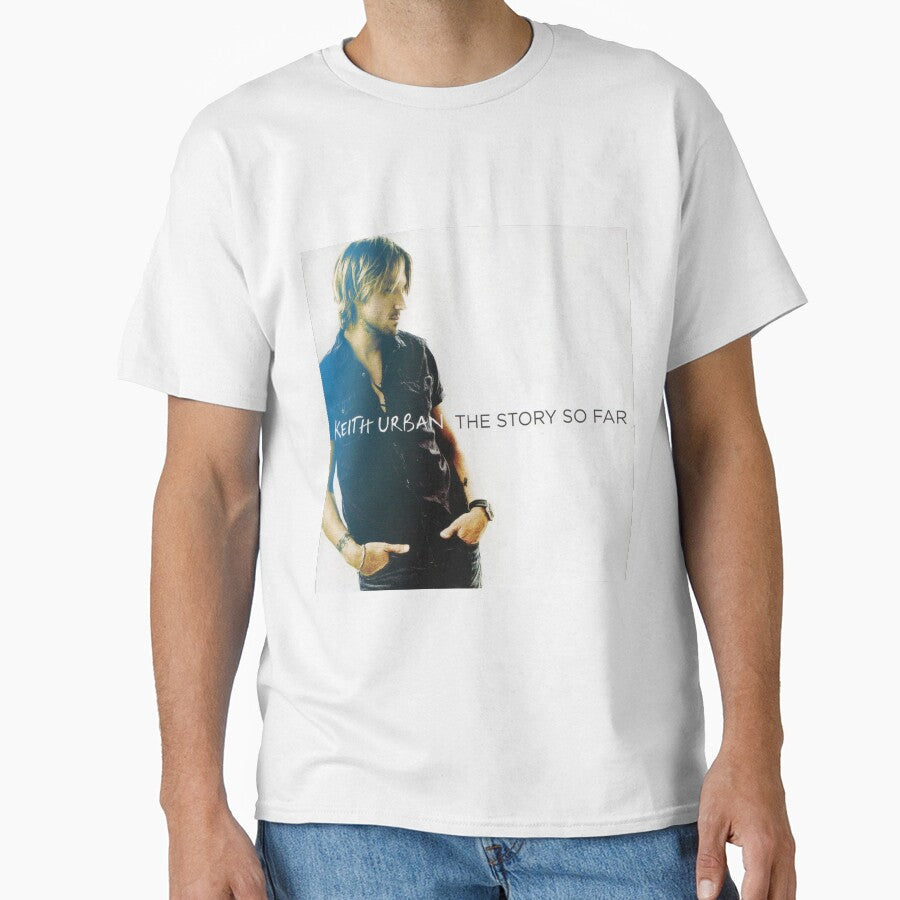 Keith Urban The story so far by fieldsmarc - Adult & Kids T-Shirts, Sweatshirts & Hoodies apparel design preview 1