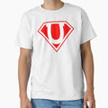 Letter U Vol 5 Z Super Letter T-Shirt - Custom Art Print for Adults - T-Shirt, Sweatshirt, Hoodie