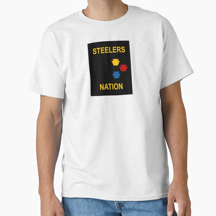 Steelers Nation T-Shirt - Casual Everyday Wear for Adults - T-Shirt, Sweatshirt, Hoodie