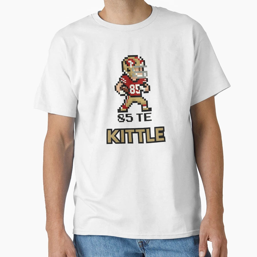 49Ers Tight End GK As Nfl Video Game T-Shirt - Minimalist Print Unisex - T-Shirt, Sweatshirt, Hoodie