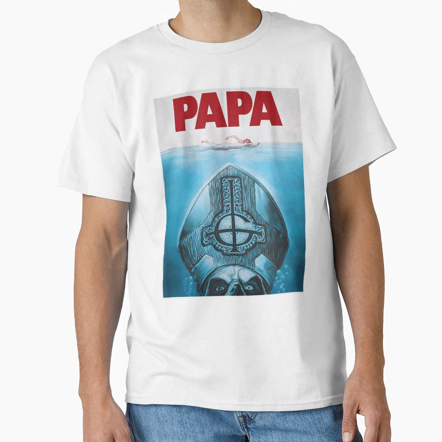 Ghost Papa T-Shirt - Casual Everyday Wear for Adults - T-Shirt, Sweatshirt, Hoodie