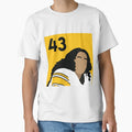 Troy Polamalu T-Shirt - Unique Graphic for Adults - T-Shirt, Sweatshirt, Hoodie