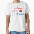 Sundays We Watch Football Daddy T-Shirt - Aesthetic Graphic Unisex - T-Shirt, Sweatshirt, Hoodie