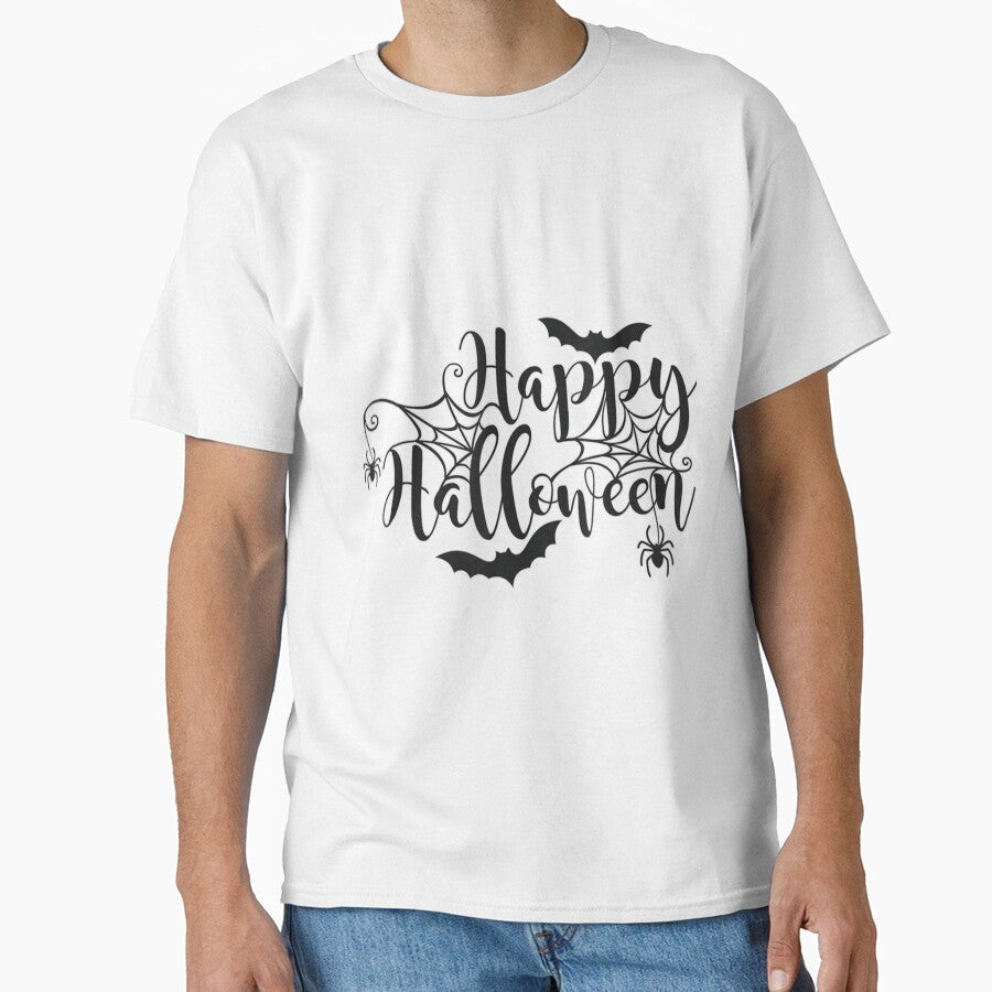 Happy halloween short sleeve by azbdlzbmuaq13 - Adult & Kids T-Shirts, Sweatshirts & Hoodies apparel design preview 1