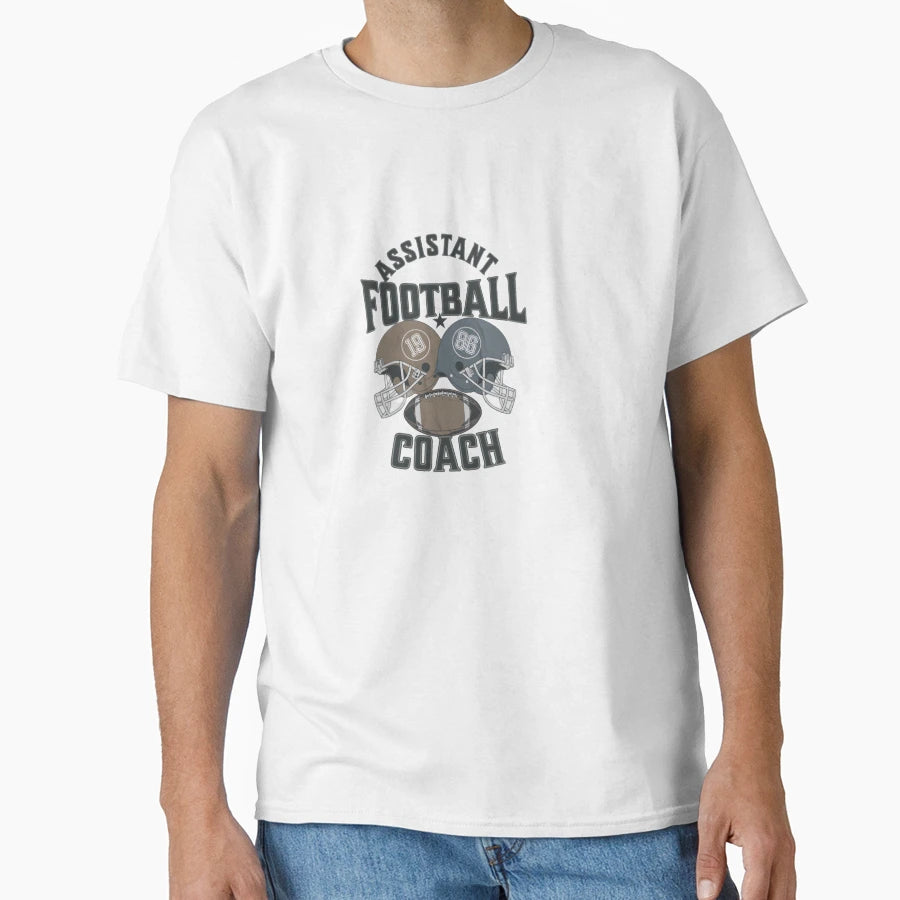 Assistant Football Coach T-Shirt - Novelty Apparel for Adults - T-Shirt, Sweatshirt, Hoodie