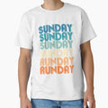 Sunday Runday Fitness Training T-Shirt - Graphic Print Men Women - T-Shirt, Sweatshirt, Hoodie