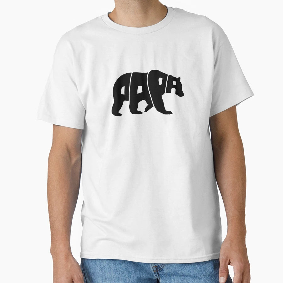 Papa Bear T-Shirt - Graphic Print for Adults - T-Shirt, Sweatshirt, Hoodie