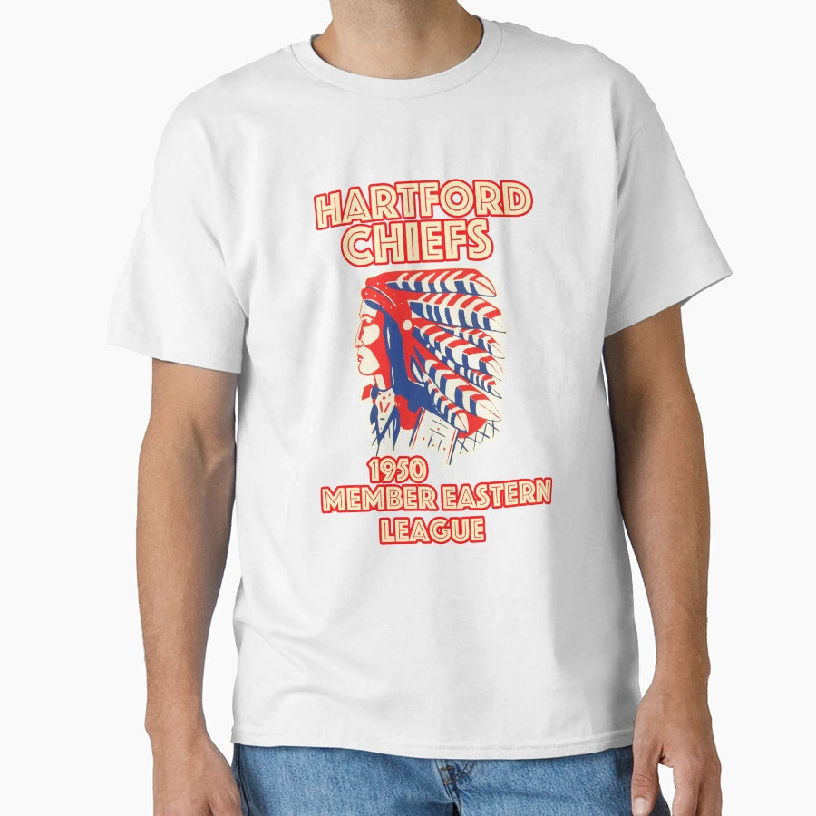 Hartford Chiefs Baseball And T-Shirt - Graphic Print for Adults - T-Shirt, Sweatshirt, Hoodie
