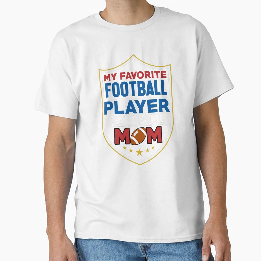 Mommy Birthday American Football T-Shirt - Fun Novelty Design Men Women - T-Shirt, Sweatshirt, Hoodie