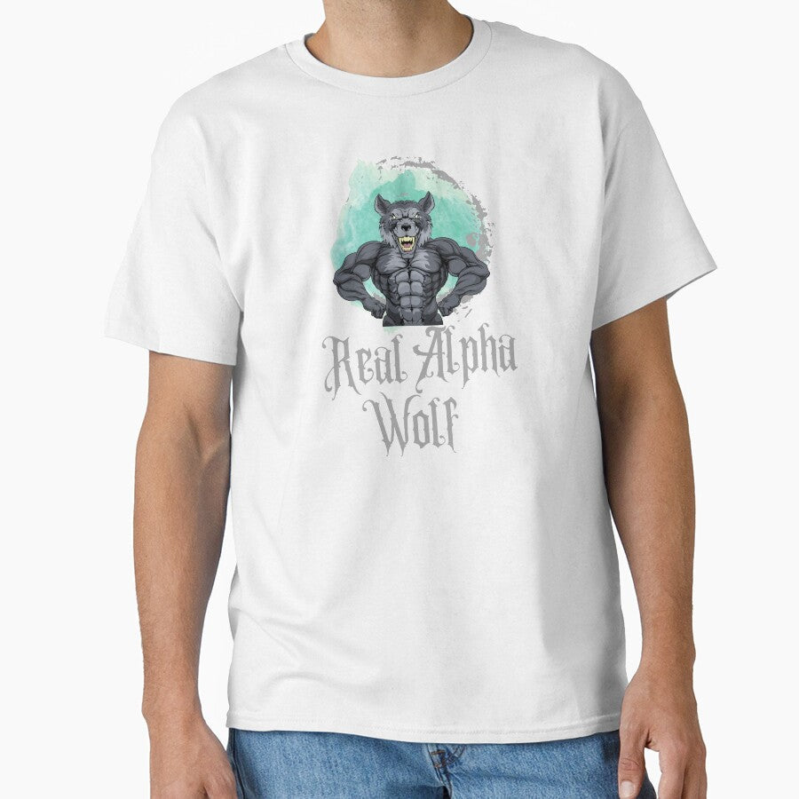 Real Alpha wolf by bonus24 - Adult & Kids T-Shirts, Sweatshirts & Hoodies apparel design preview 1