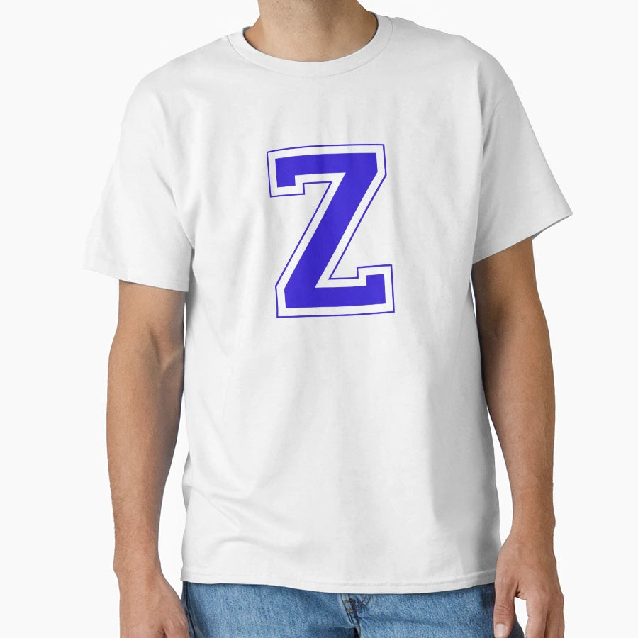 Varsity Letter Z T-Shirt - Unique Graphic Men Women - T-Shirt, Sweatshirt, Hoodie