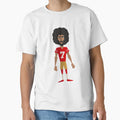 Kaepernick Cartoon T-Shirt - Minimalist Print Men Women - T-Shirt, Sweatshirt, Hoodie