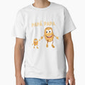 Papa Potato Daddy Fathers Day Funny T-Shirt - Custom Art Print Unisex - T-Shirt, Sweatshirt, Hoodie