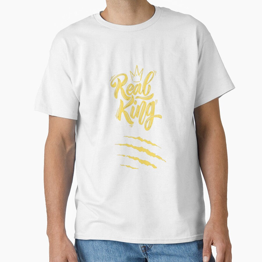 Real King Printed Graphic by KARSCORP - Adult & Kids T-Shirts, Sweatshirts & Hoodies apparel design preview 1