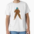 Bigfoot Football Player T-Shirt - Custom Art Print Unisex - T-Shirt, Sweatshirt, Hoodie