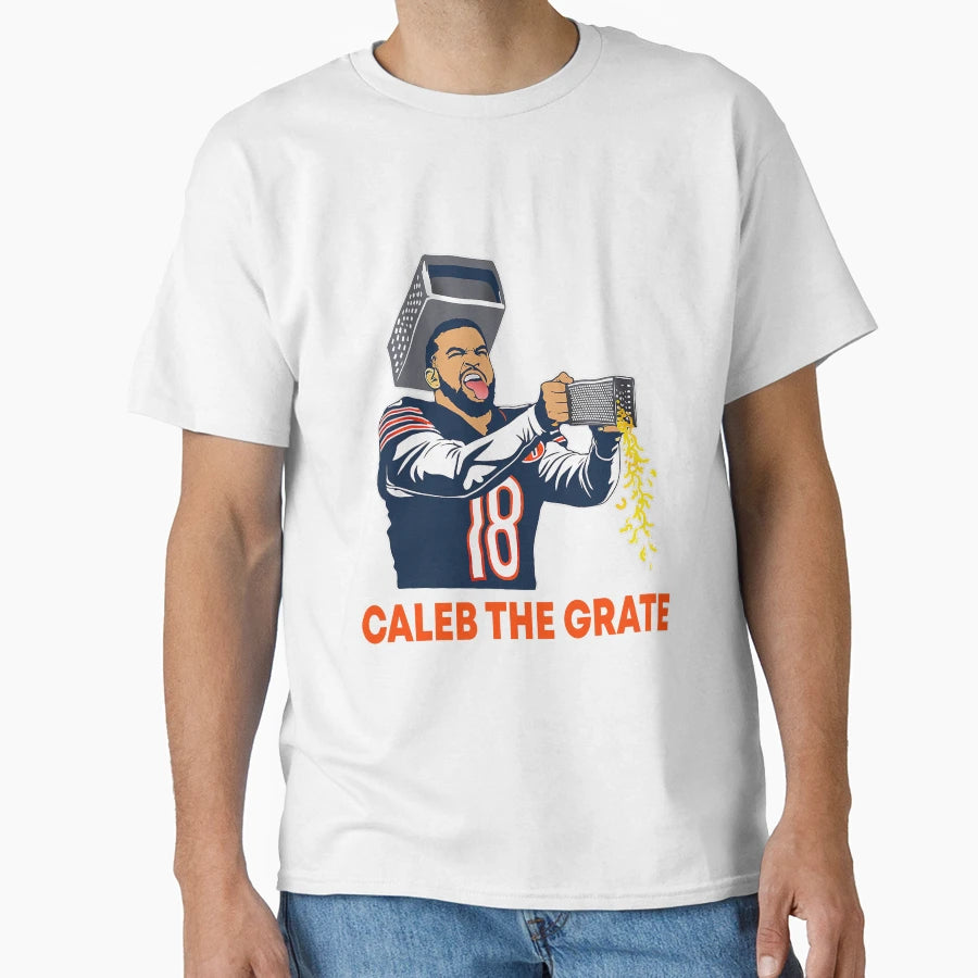 Caleb Grate Football T-Shirt - Casual Everyday Wear Unisex - T-Shirt, Sweatshirt, Hoodie