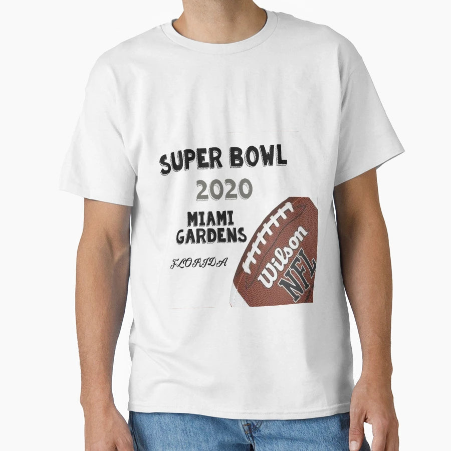 Bowl Football Game Lovers Super 2020 T-Shirt - Fun Novelty Design Unisex - T-Shirt, Sweatshirt, Hoodie