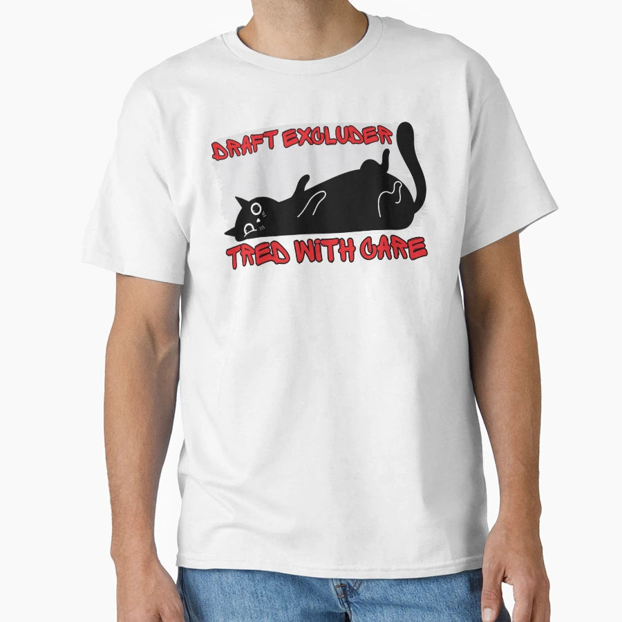 Draft Excluder Tred Care T-Shirt - Aesthetic Graphic Men Women - T-Shirt, Sweatshirt, Hoodie