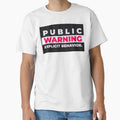 Public Warning Explicit Behaviour by storeInsight - Adult & Kids T-Shirts, Sweatshirts & Hoodies apparel design preview 1