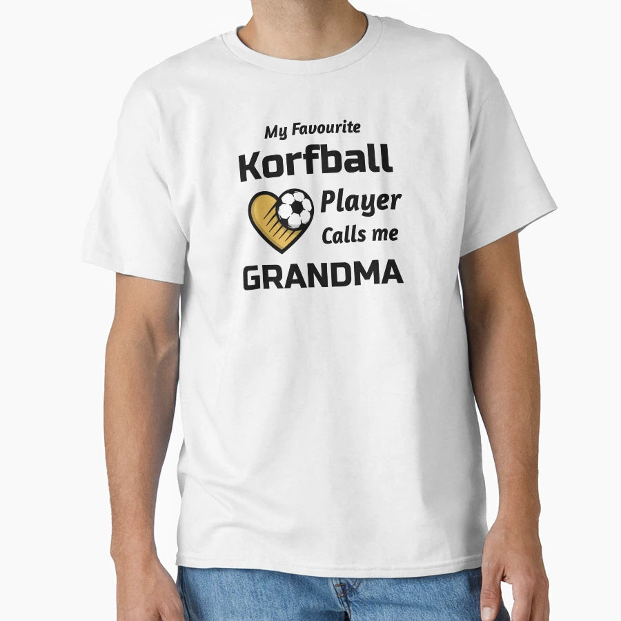 Korfball Grandma Korfball Grandmother T-Shirt - Novelty Apparel for Adults - T-Shirt, Sweatshirt, Hoodie