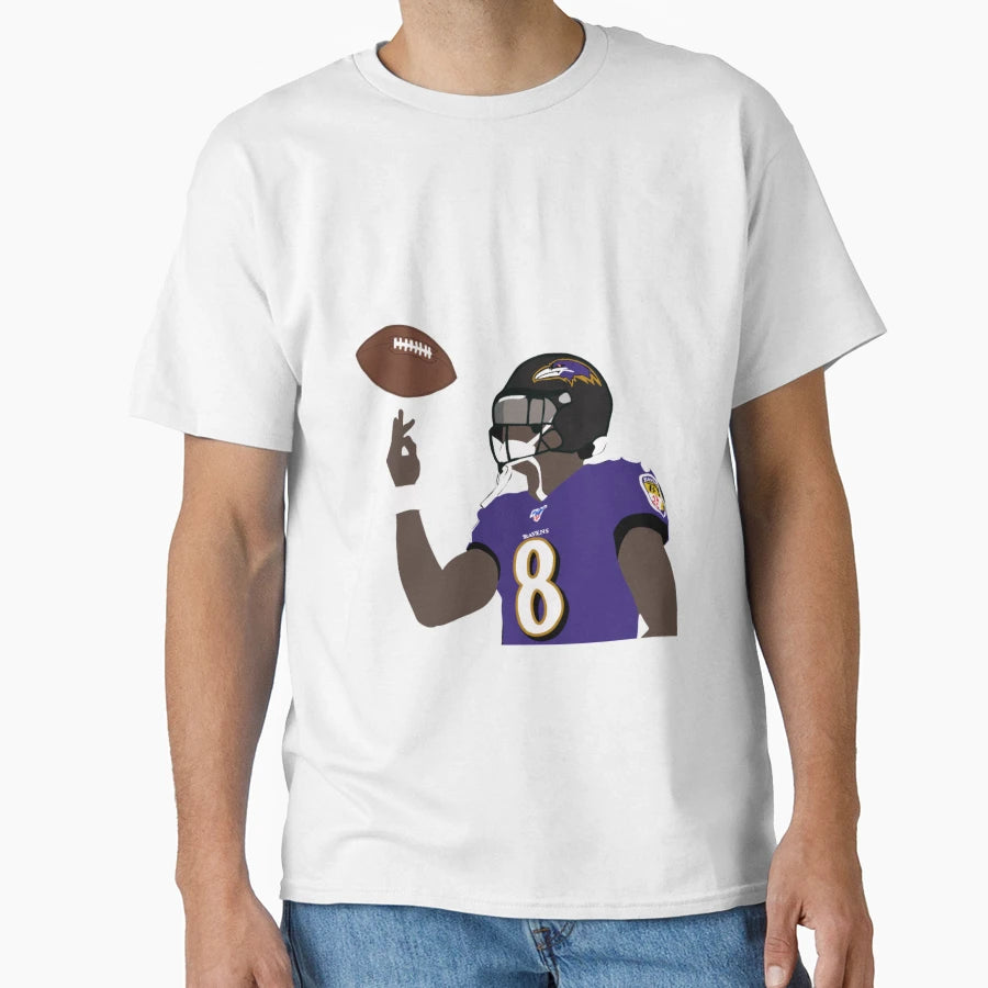 Baltimore Ravens LJ T-Shirt - Casual Everyday Wear Unisex - T-Shirt, Sweatshirt, Hoodie