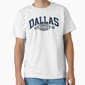 Dallas Football Varsity T-Shirt - Fun Novelty Design for Adults - T-Shirt, Sweatshirt, Hoodie