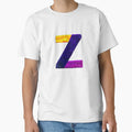 Letter Z Monogram Typography Collage T-Shirt - Custom Art Print for Adults - T-Shirt, Sweatshirt, Hoodie