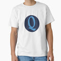 Letter Q Monogram T-Shirt - Custom Art Print Unisex - T-Shirt, Sweatshirt, Hoodie