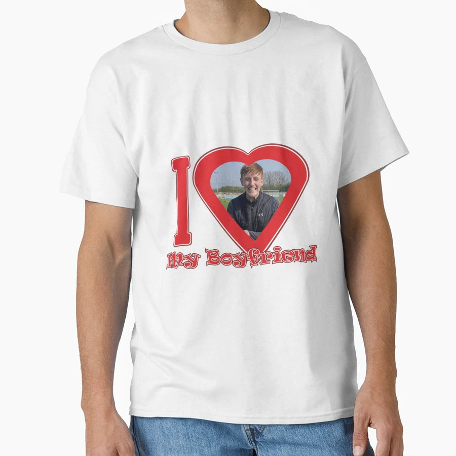 I Love My Boyfriend Angry Ginge T-Shirt - Casual Everyday Wear for Adults - T-Shirt, Sweatshirt, Hoodie