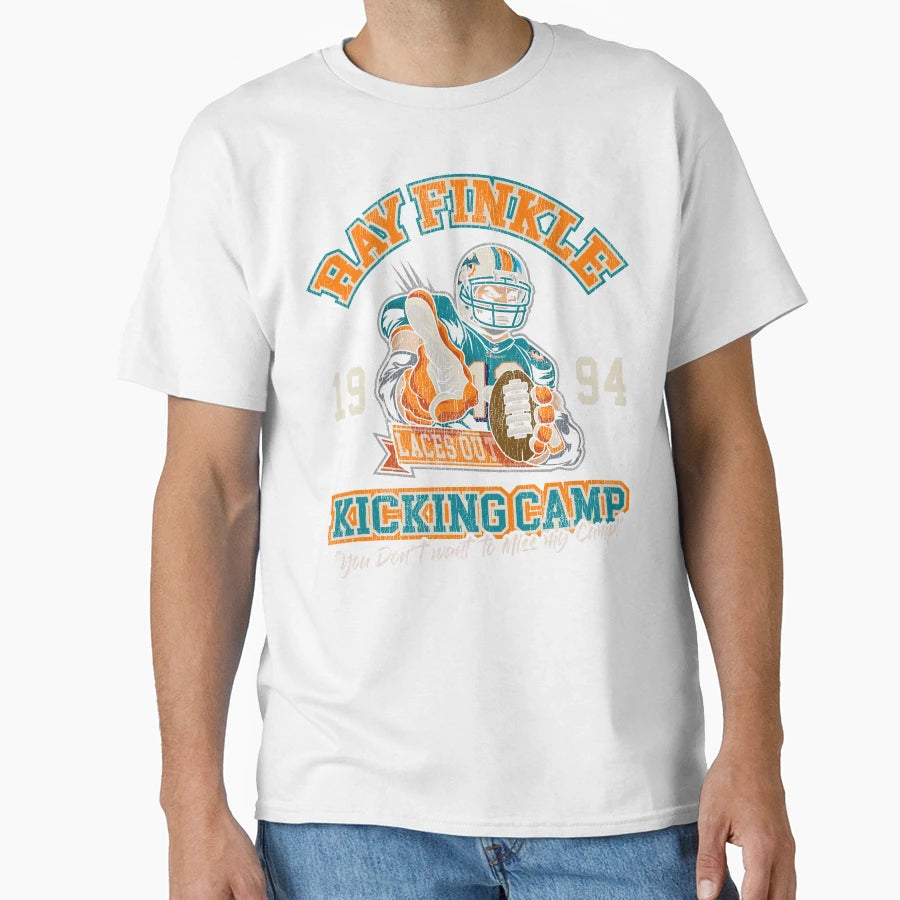 Ray Finkle Kicking Camp Dks Worn T-Shirt - Trendy Graphic Men Women - T-Shirt, Sweatshirt, Hoodie