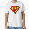 Letter P Super Letter Vol 1 T-Shirt - Graphic Print for Adults - T-Shirt, Sweatshirt, Hoodie