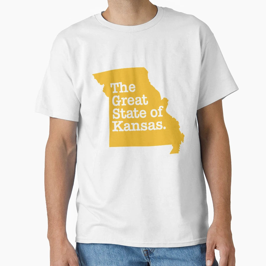 Great State Kansas 2020 Kansas City T-Shirt - Trendy Graphic for Adults - T-Shirt, Sweatshirt, Hoodie