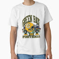 Green Bay Football Gridiron Legacy T-Shirt - Custom Art Print Unisex - T-Shirt, Sweatshirt, Hoodie