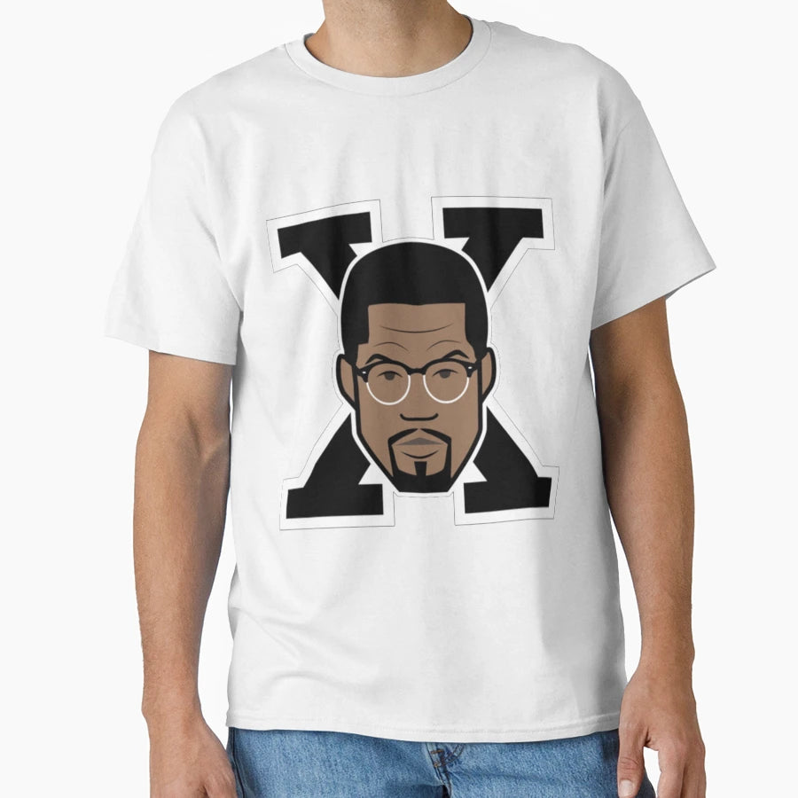 Black History Month Malcolm X T-Shirt - Custom Art Print Unisex - T-Shirt, Sweatshirt, Hoodie