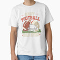 Best Football Dad Ever Football T-Shirt - Casual Everyday Wear Unisex - T-Shirt, Sweatshirt, Hoodie