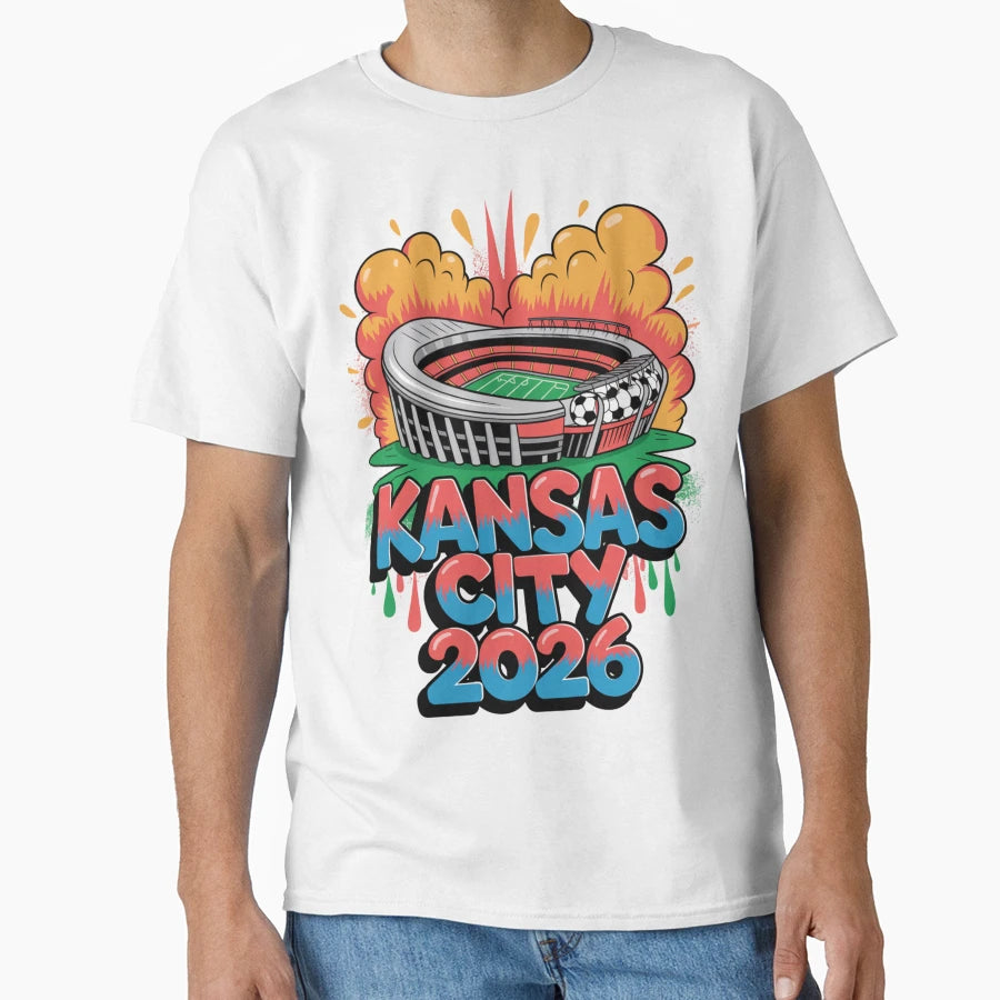 Kansas City 2026 Arrowhead Stadium T-Shirt - Streetwear Style for Adults - T-Shirt, Sweatshirt, Hoodie