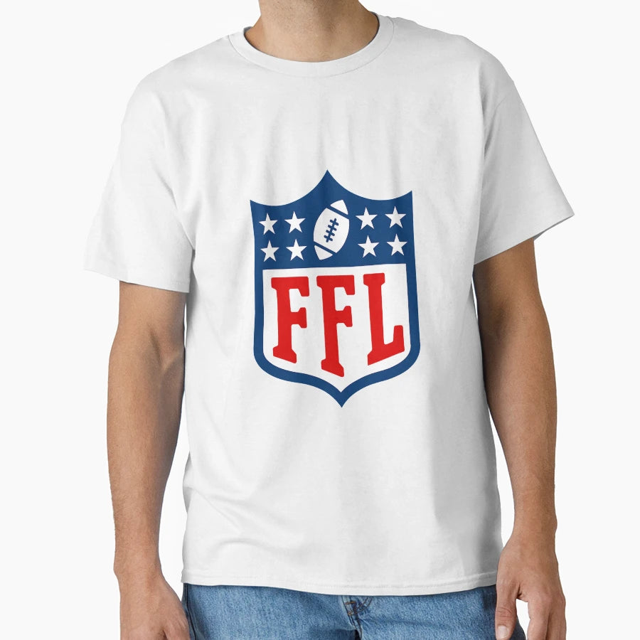 Fantasy Football Logo Ffl League Lover T-Shirt - Novelty Apparel Unisex - T-Shirt, Sweatshirt, Hoodie