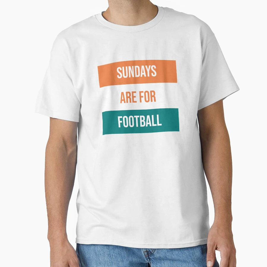 Sundays Are Football T-Shirt - Trendy Graphic Unisex - T-Shirt, Sweatshirt, Hoodie