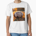 Proud Football Mom Fall Leaves And T-Shirt - Casual Everyday Wear Unisex - T-Shirt, Sweatshirt, Hoodie