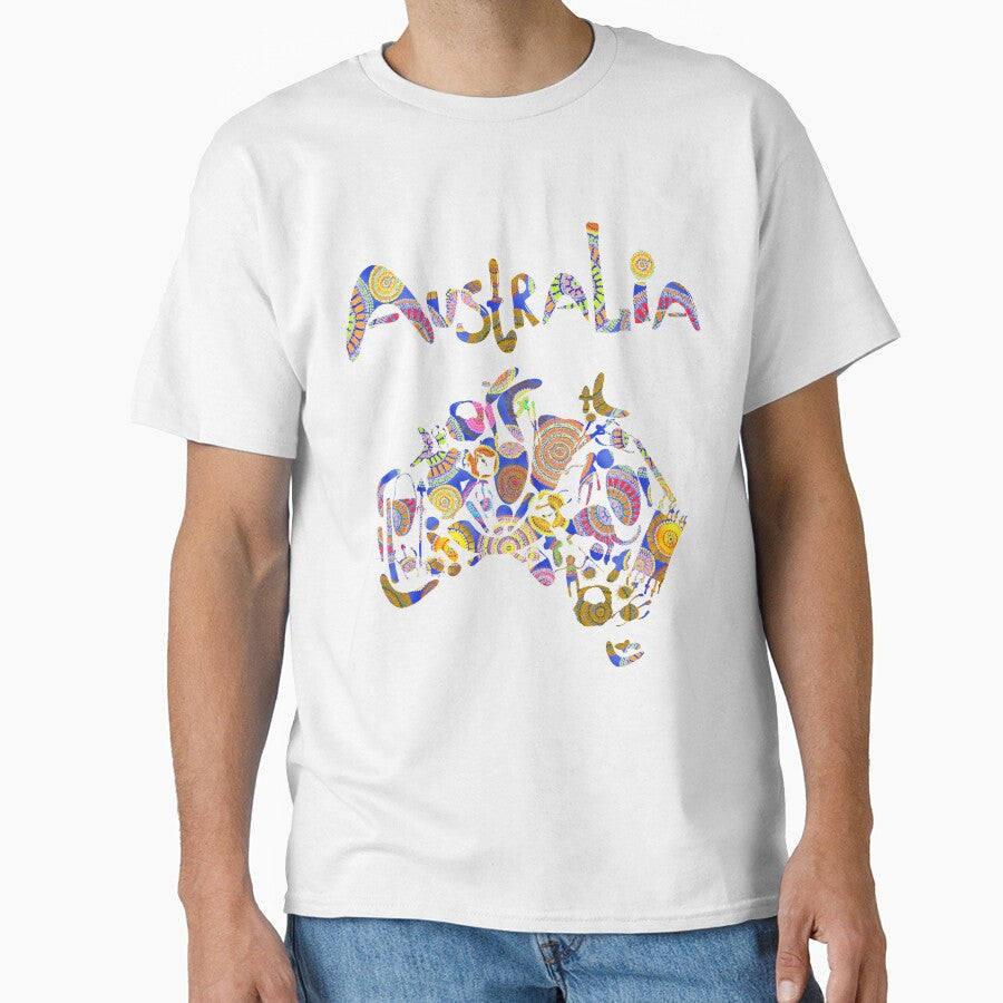 Australia Aboriginal Art by PlusPlayStore - Adult & Kids T-Shirts, Sweatshirts & Hoodies apparel design preview 1