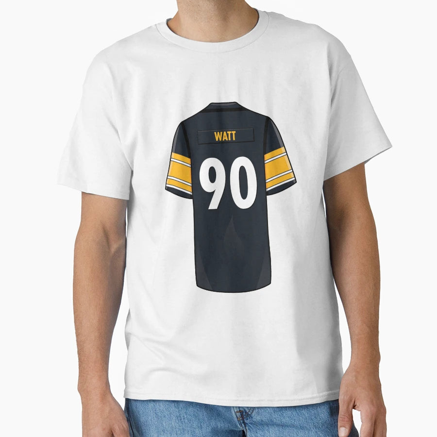 Tj Watt Jersey T-Shirt - Unique Graphic Men Women - T-Shirt, Sweatshirt, Hoodie